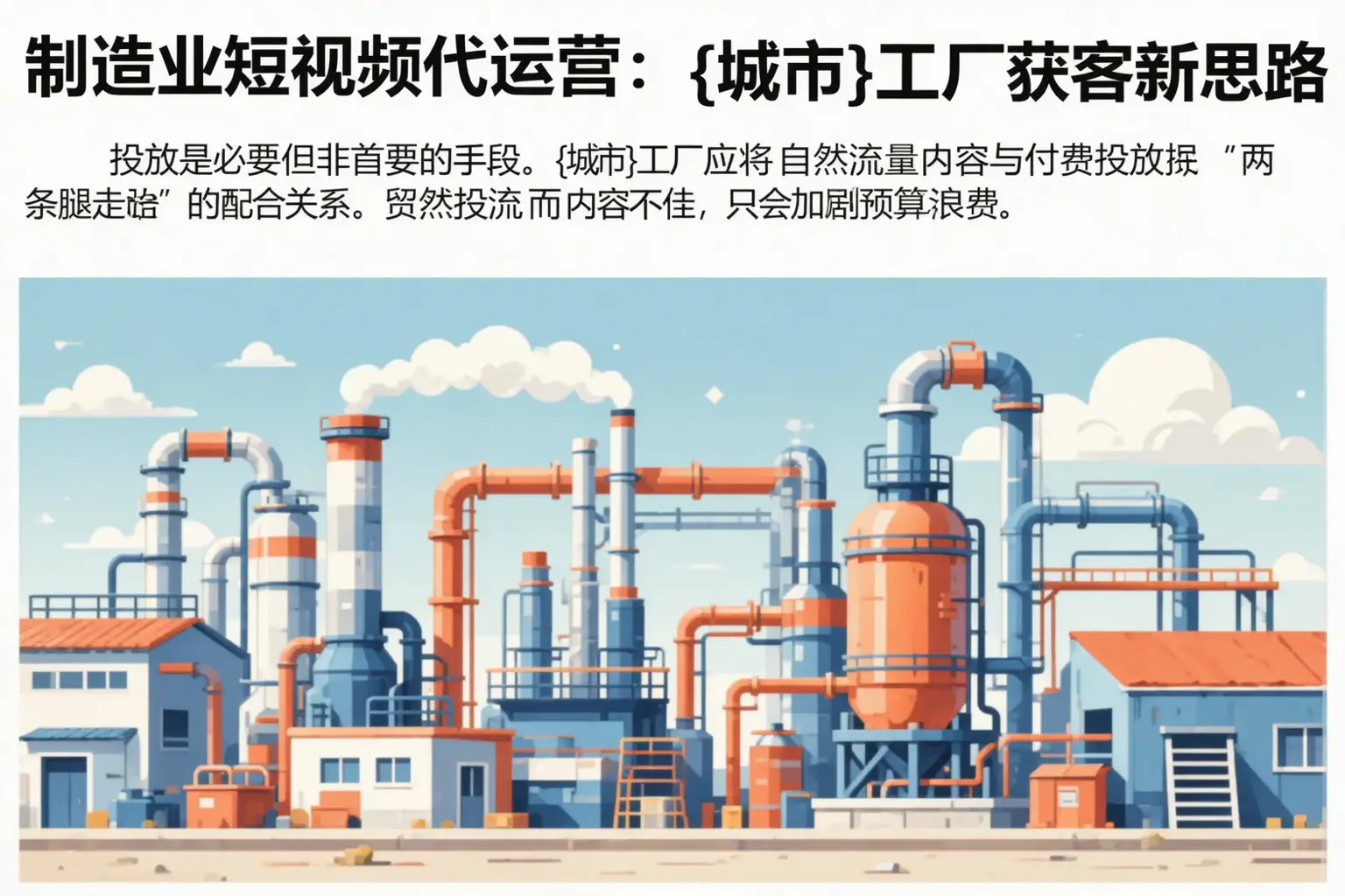 制造业短视频代运营：衡山工厂获客新思路